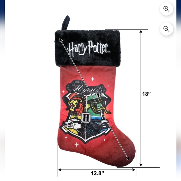 Harry Potter Hogwarts Christmas Stockings Bundle (6) And...